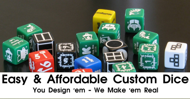 Easy and Affordable Custom Dice